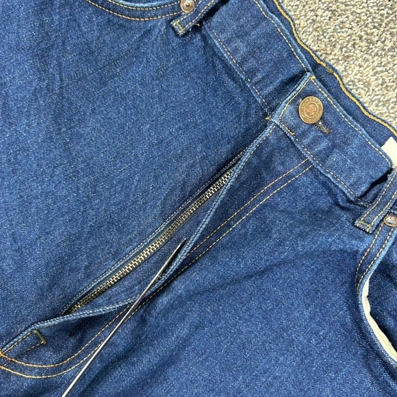 Imogene and Willie Catherine Selvedge Denim Jean Indigo High Rise Womens 33 - Picture 4 of 16